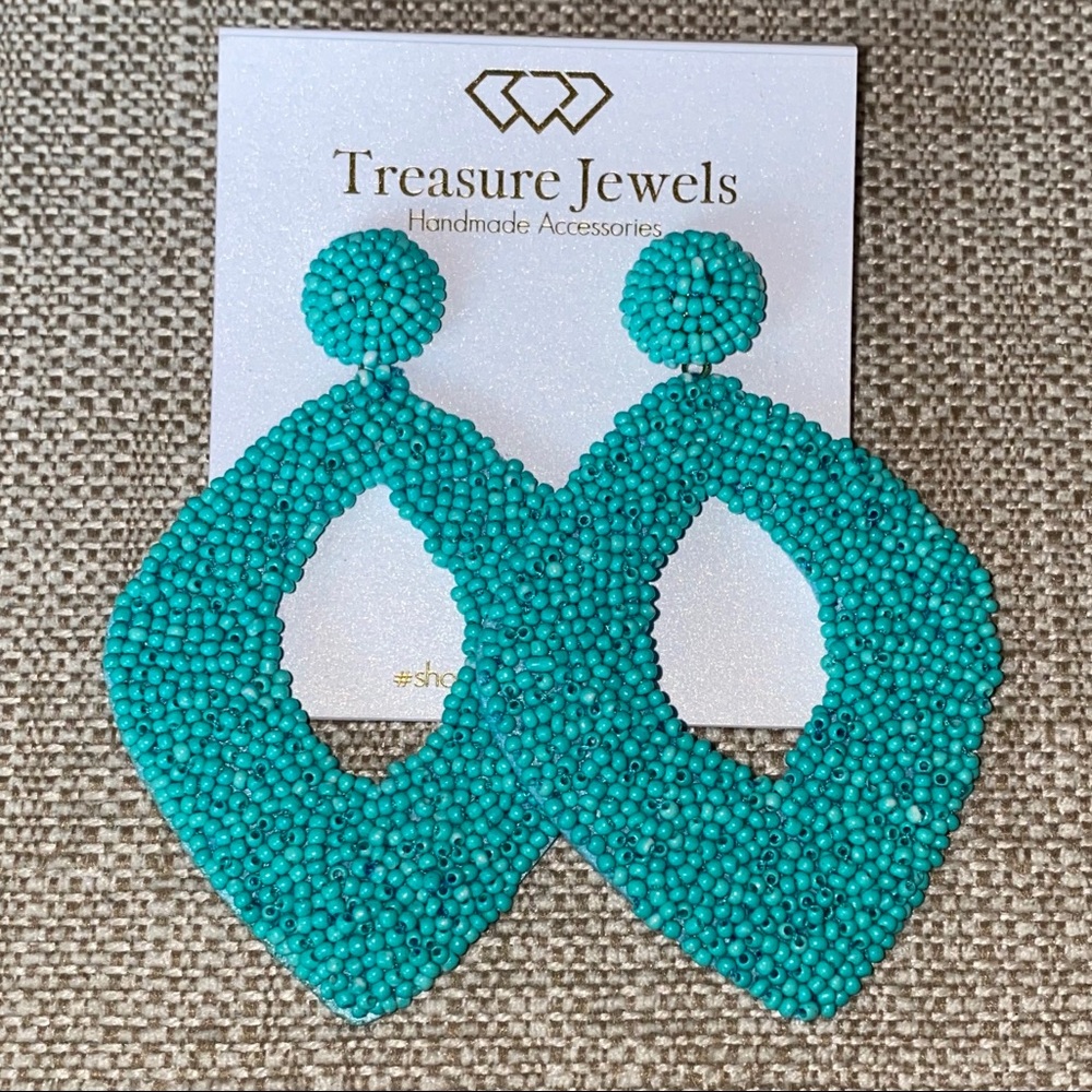 Treasure Jewels Beaded Earrings